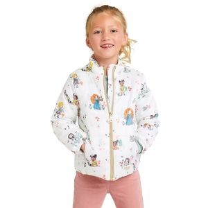 Disney animator puff light winter  fall spring jacket Disney princesses